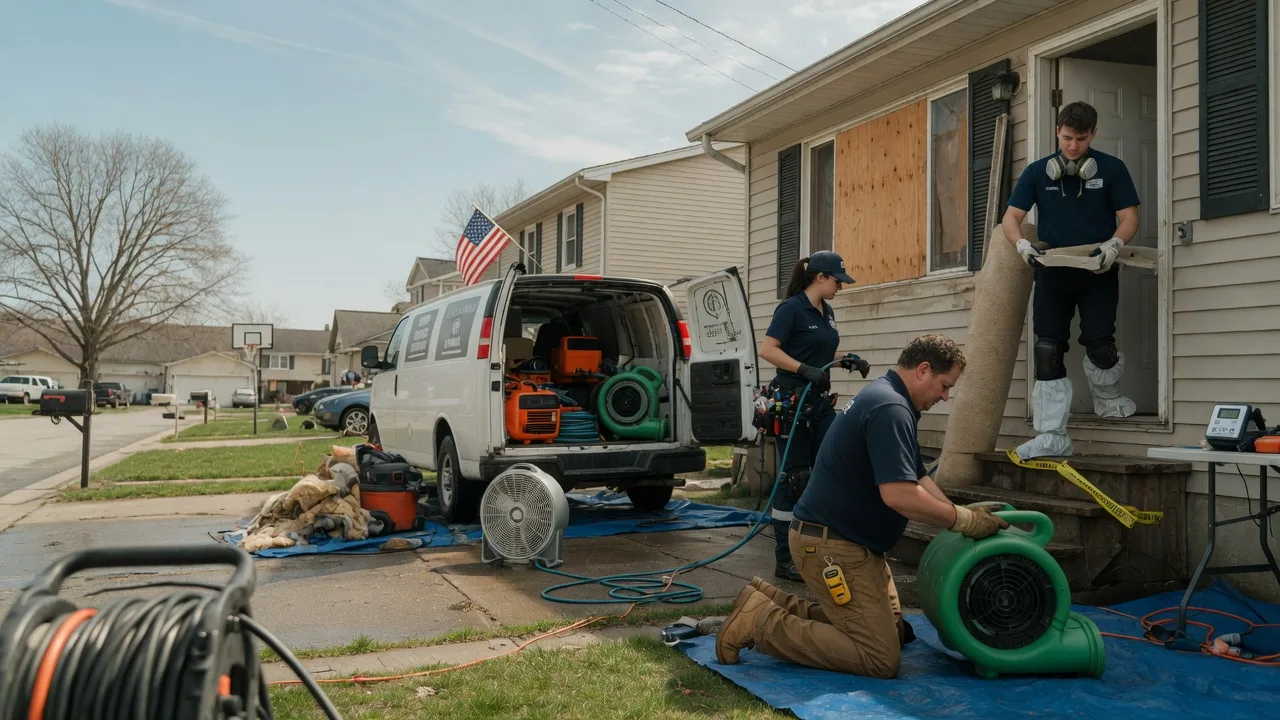 Water Damage Restoration in Aurora, IA near me
